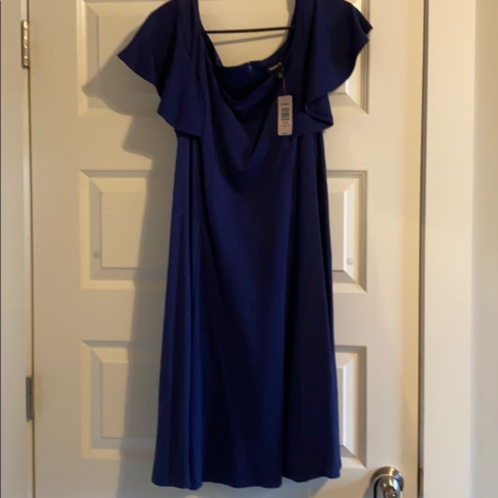 NWT Torrid Size 1 Blue A-line Dress